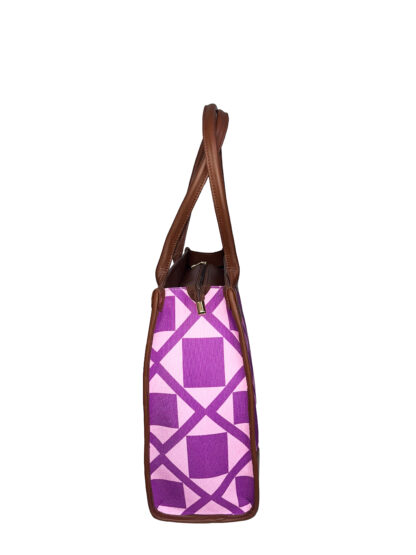 DIGARI CREATIVE HOUSE- DCH PINK MATRIX CANVAS TOTE BAGS