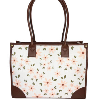 DIGARI CREATIVE HOUSE- DCH FLORAL CANVAS TOTE BAGS