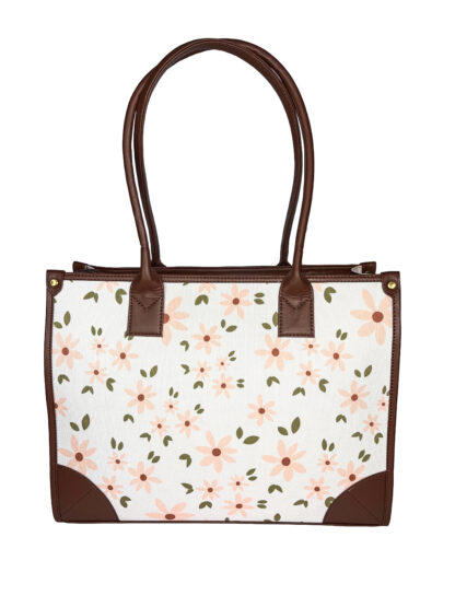 DIGARI CREATIVE HOUSE- DCH FLORAL CANVAS TOTE BAGS